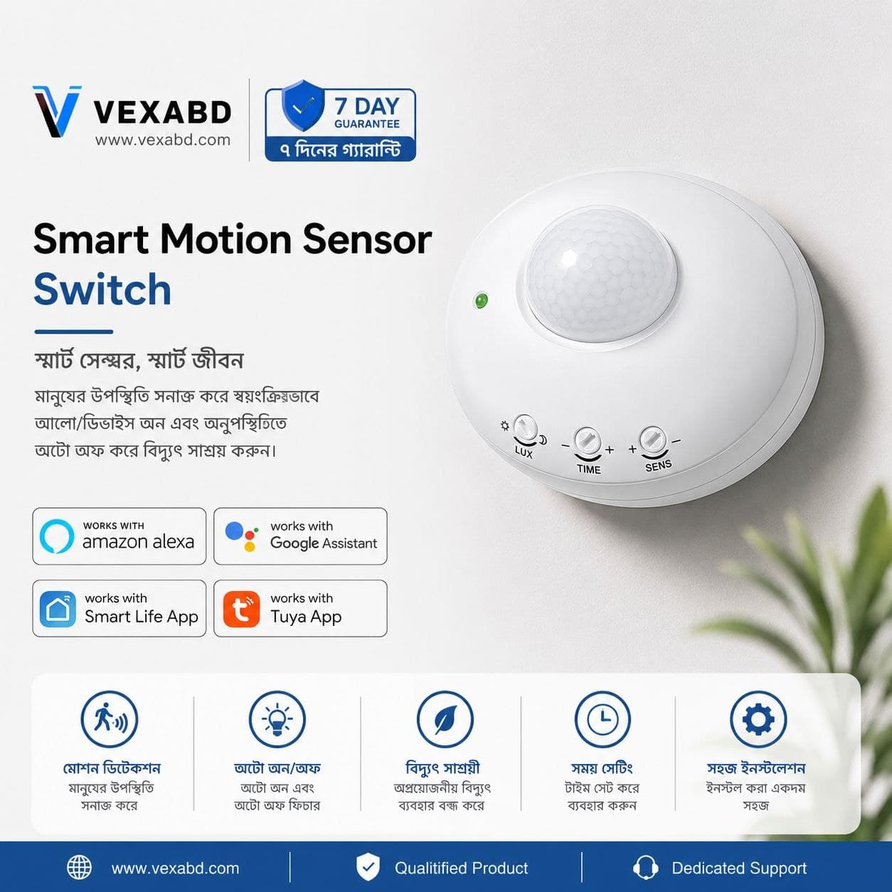 Smart Motion Sensor – Intelligent Motion Detection & Home Automation